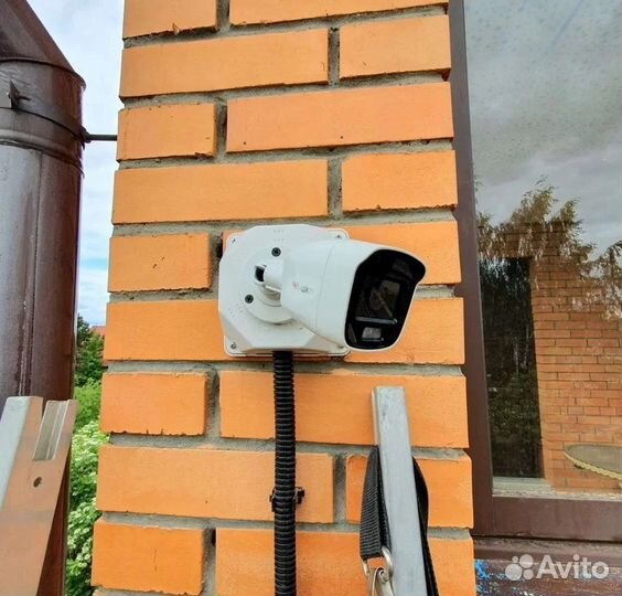 Установка камер видеонаблюдения