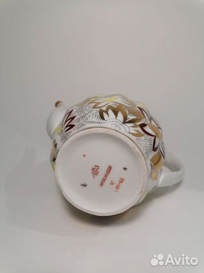 Чайник и молочник фарфор лфз СССР