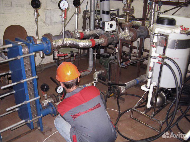 Промывка опрессовка систем отопления