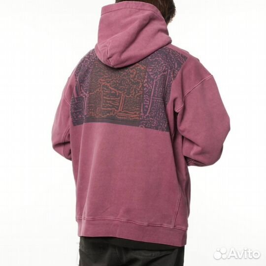 Худи Cav Empt бордовое