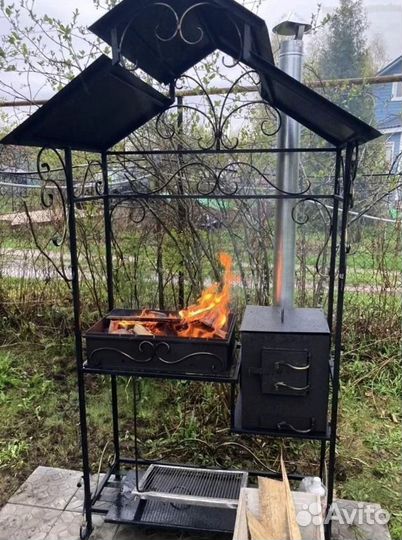 Мангал кованный