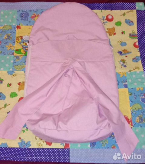 Конверт на выписку для девочки весна - лето