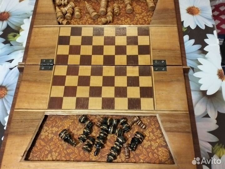 Шахматы деревянные ручной работы