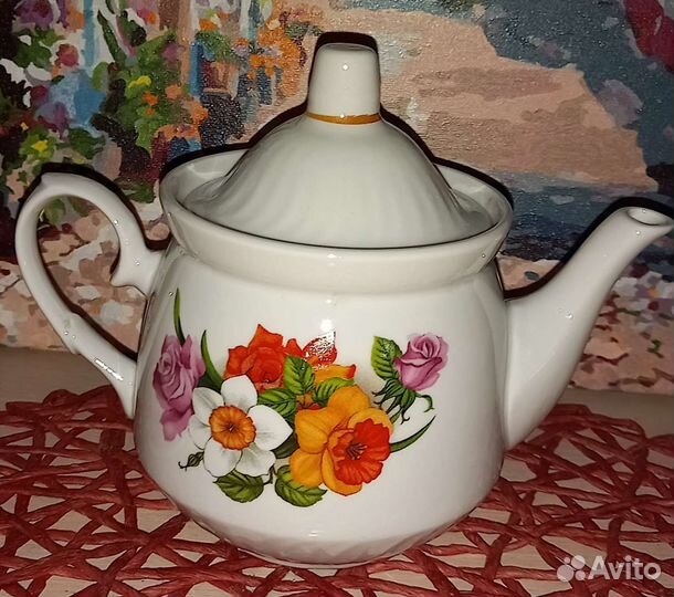 Чайник молочник СССР лфз и сахарница