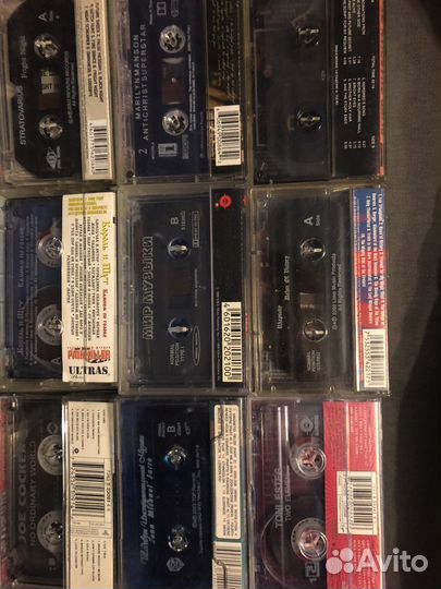 Аудиокассеты общим лотом