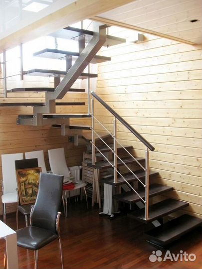 Лестница на второй этаж/изготовление лестниц