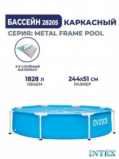 Бассейн / Каркасный бассейн
