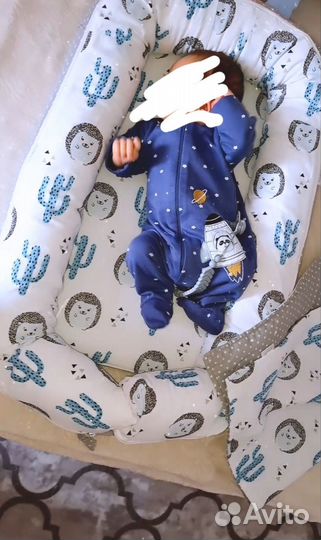 Кокон гнездышко для новорожденных