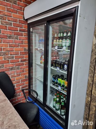 Холодильный шкаф двухдверный бу