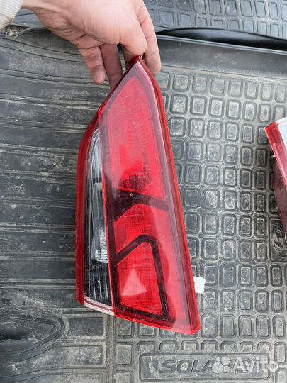 Задний фонарь hyundai solaris 2017