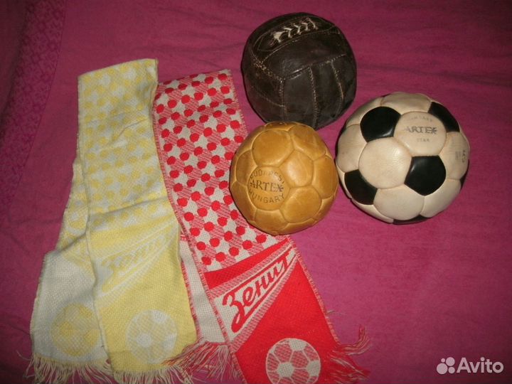 Футбольный мяч чемпионат СССР Artex Hungary 70-80x