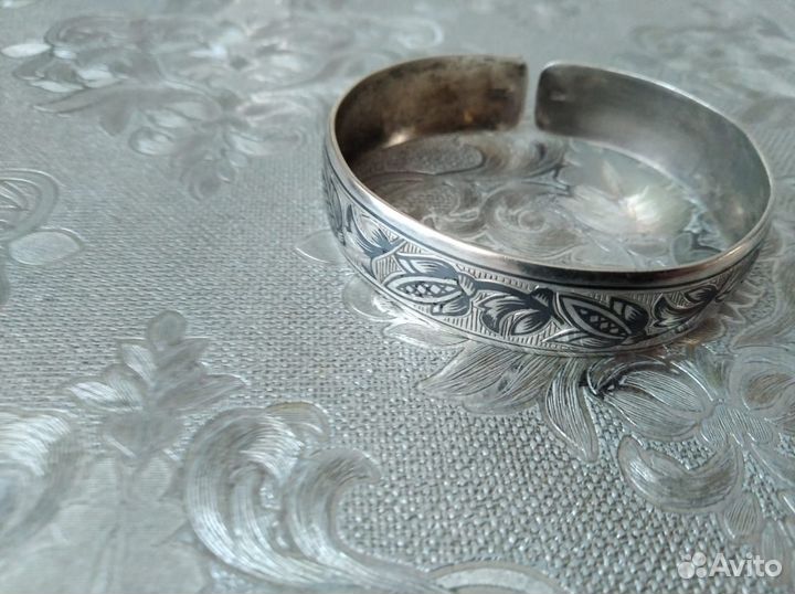 Серебрянный браслет