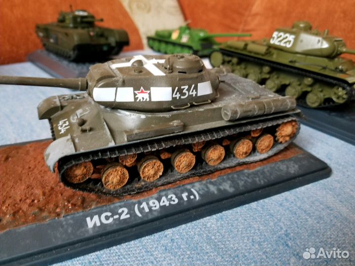 Модель танка ис-2
