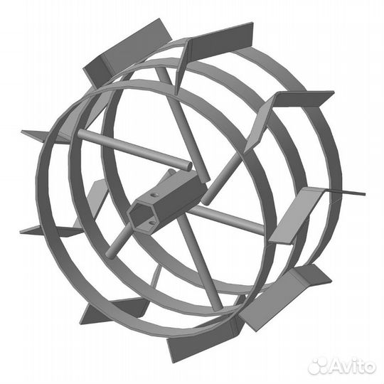 Грунтозацеп вал S32, 380/180 мм