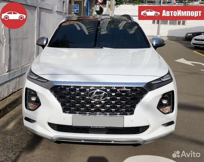 Hyundai Santa Fe 2.2 AT, 2020, 32 000 км