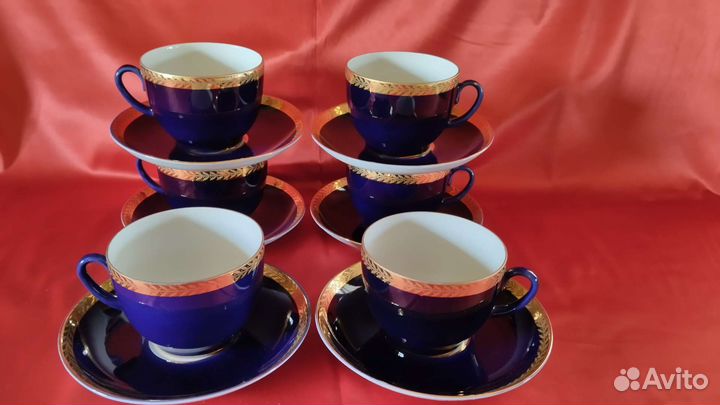 Чайные пары лфз cobalt СССР