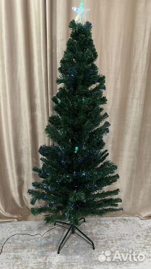 Ель искуственная бу 180см с подсветкой