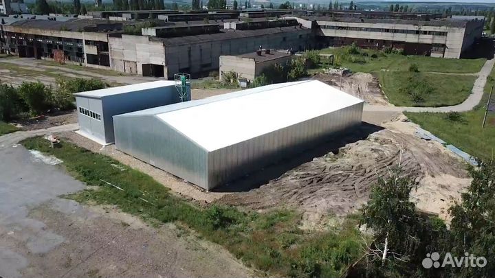 Теплый ангар под ключ