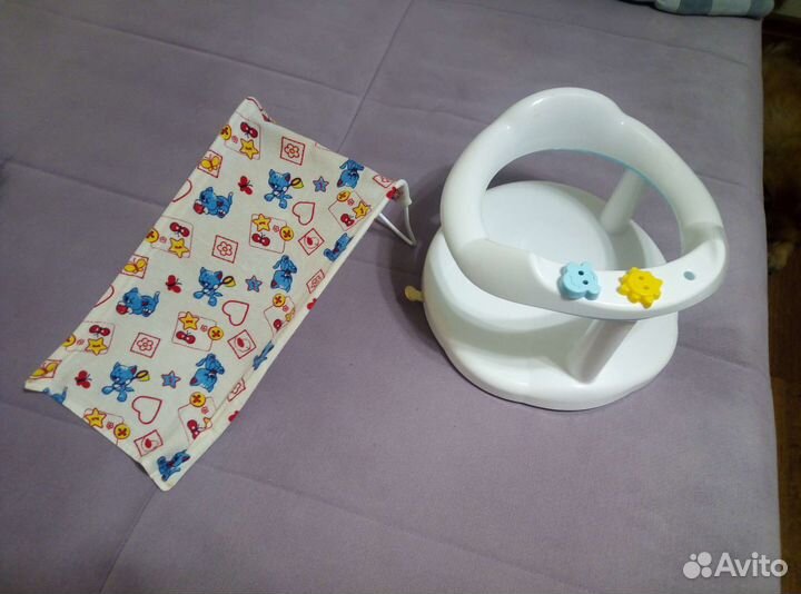 Стульчик (сиденье) и горка для купания
