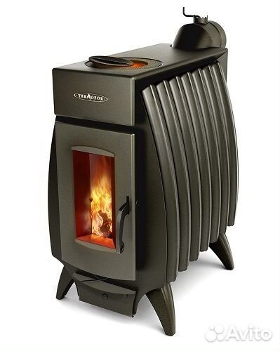 Печь отопительная Огонь-Батарея 7Б антрацит тмф