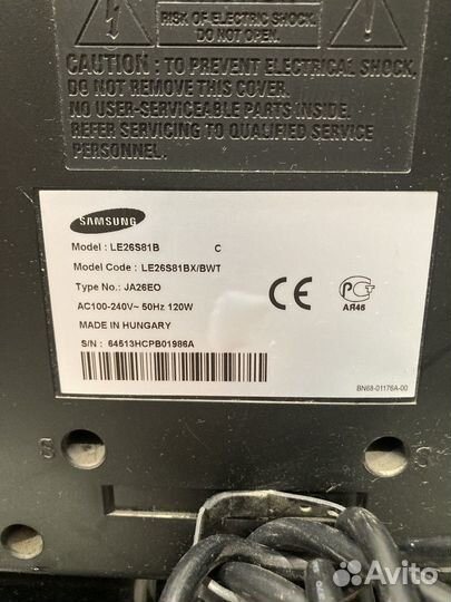 Телевизор samsung