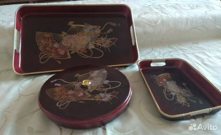 Менажница и два подноса