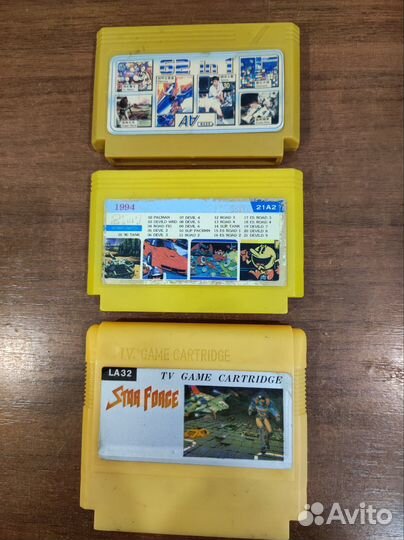 Картриджи dendy из 90х