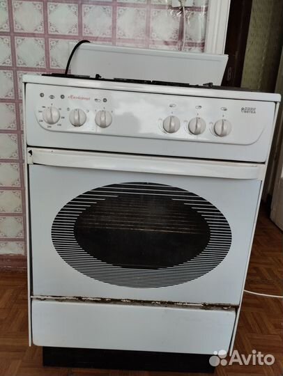 Электро газовая плита