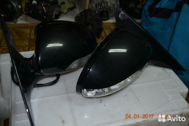 Зеркало Мерседес W221 левое