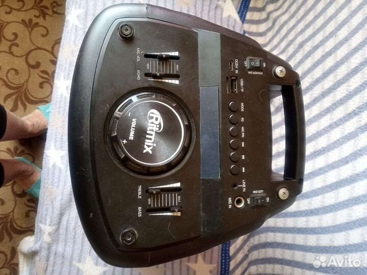 Блютуз колонка ritmix SP-870B