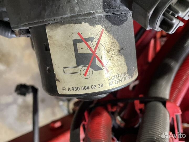 Насос подъема кабины Mercedes Actros электро