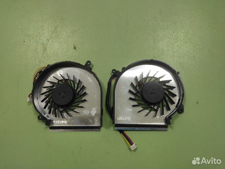 Вентиляторы для ноутбука MSI GE62VR GE72VR (4 pin)