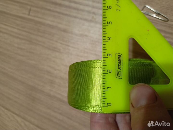 Атласная лента 2.5 см и 1см