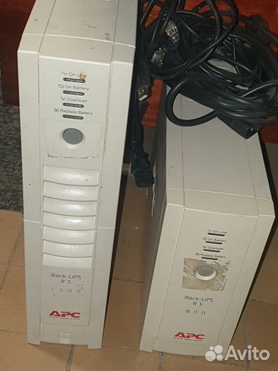 APC Back-UPS RS 1500 и 800