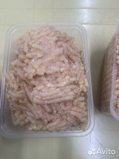 Куриный фарш, домашняя колбаска