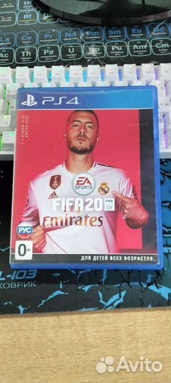 Fifa 2020 диск на ps4