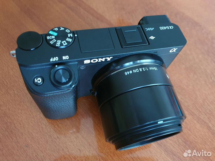 Sony alpha A6400 + объектив Sigmа 19mm, f2.8