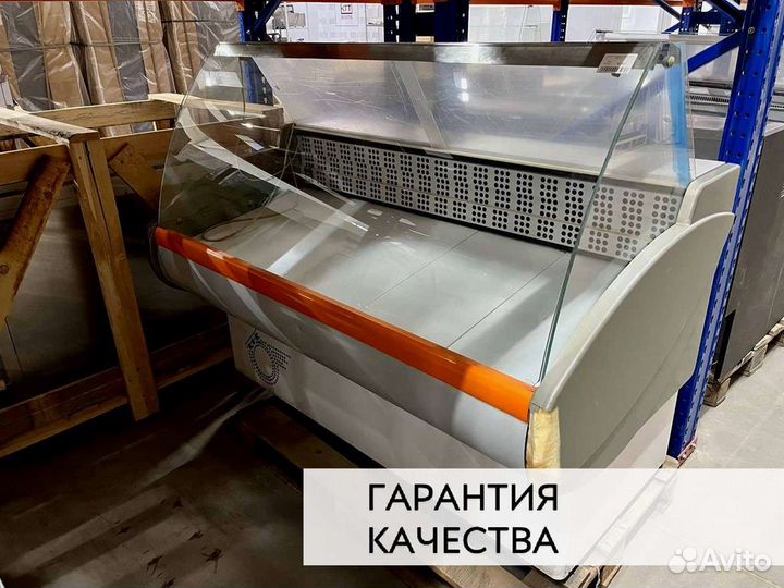 Стол холодильный саладетта с крышкой с бортом 2 дв