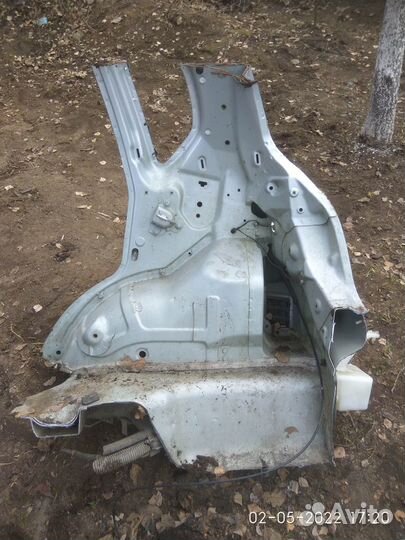 Крыло заднее правое на Шевроле Авео 2007 года