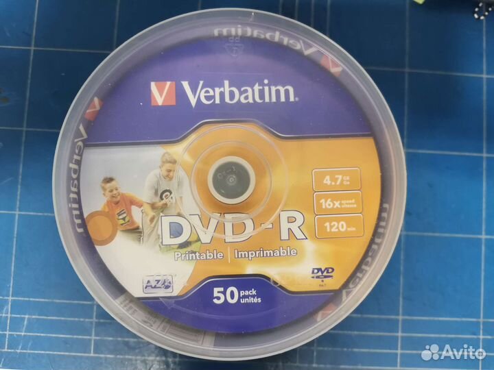 Диск DVD-R Verbatim 4.7Gb 16x Slim case (5шт)
