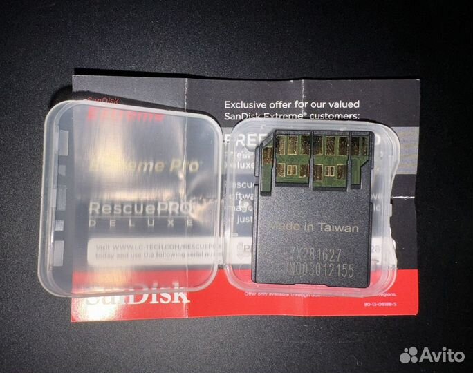 Карта памяти SanDisk Extreme PRO 128 gb 300 MB/s