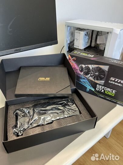 Видеокарта Asus Strix GTX 1060 6gb Идеал