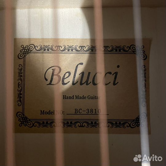 Акустическая гитара Belucci BC-3810