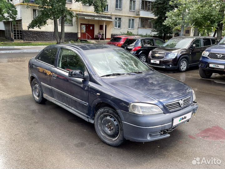 Opel Astra 1.6 МТ, 1999, 100 000 км