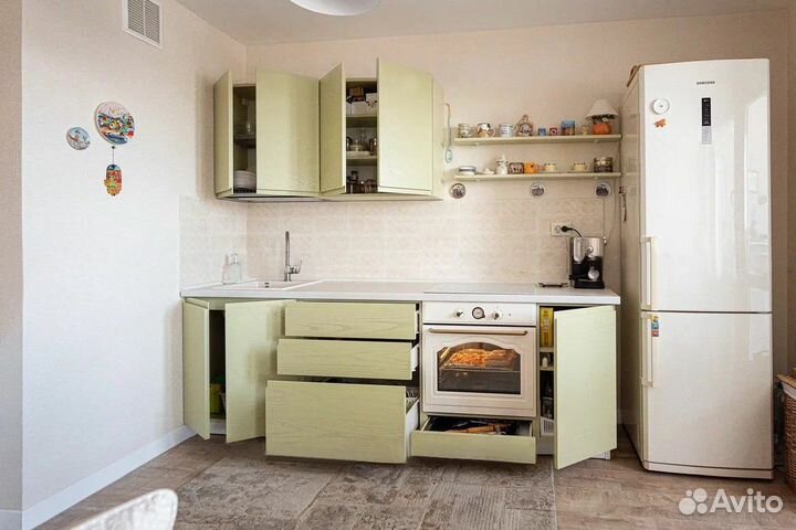 Кухня прямая. Цена за всю кухню CN:015522