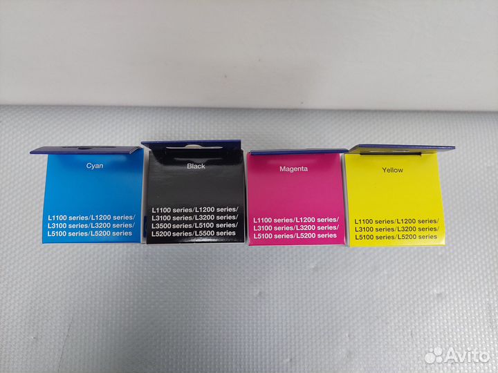 Комплект оригинальных чернил epson L3100 (103)