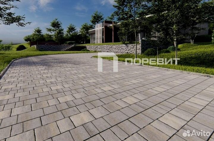 Тротуарная плитка Старый город в наличии