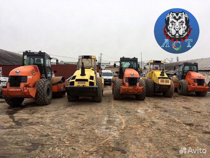 Каток грунтовый