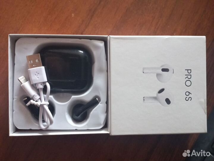 Наушники беспроводные tvvs Apods PRO 6S