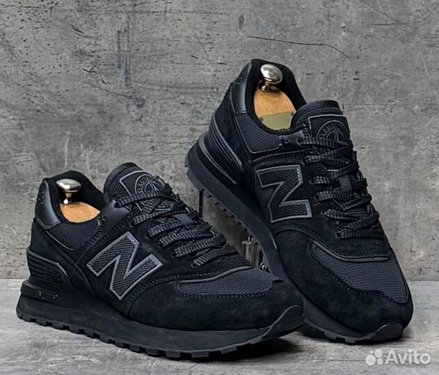 Кроссовки New Balance 574 Stone Island